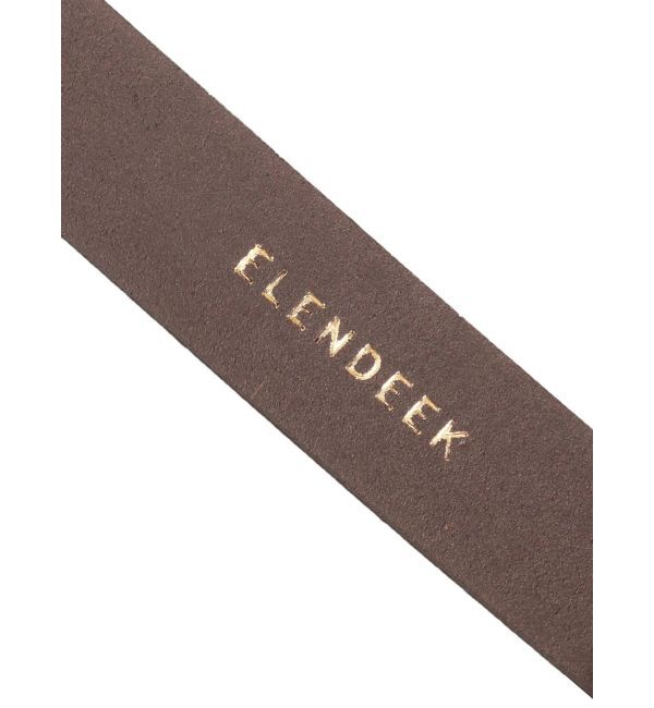 ELENDEEK「PINLESS BELT」|ベルト|