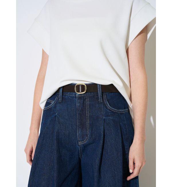 ELENDEEK「PINLESS BELT」|ベルト|ブラウン