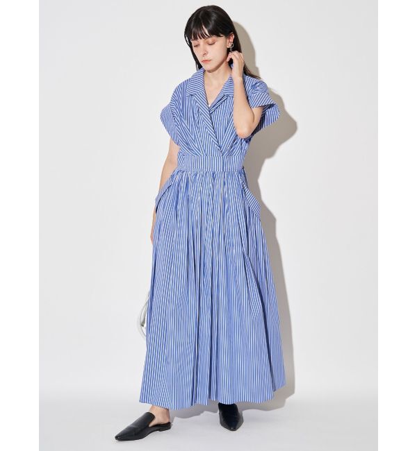 ELENDEEK「W COLLAR SHIRT OP」|ワンピース|