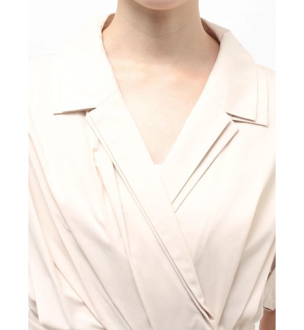 ELENDEEK「W COLLAR SHIRT OP」|ワンピース|