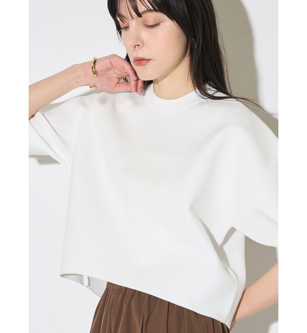 ELENDEEK「FORM KNIT TOP」|ニット・セーター|オフホワイト