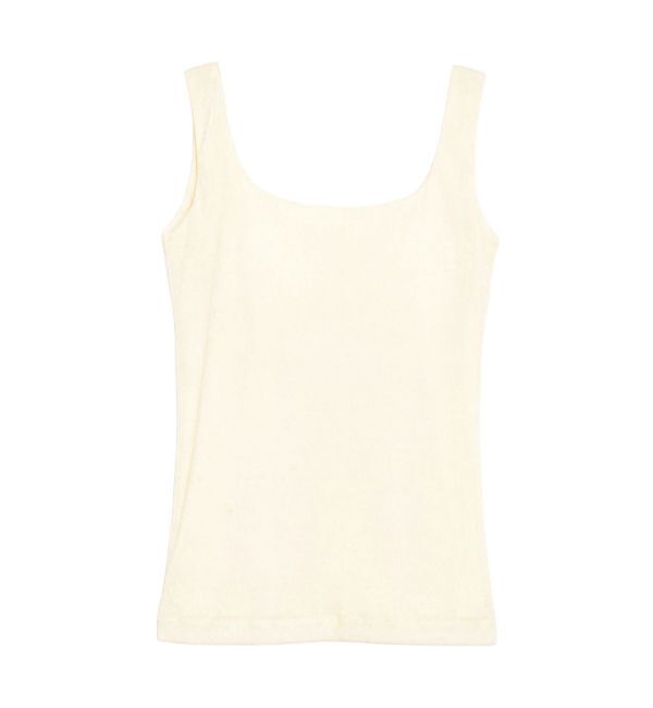 ELENDEEK「FROCKY TULLE PAD TANK」|タンクトップ|