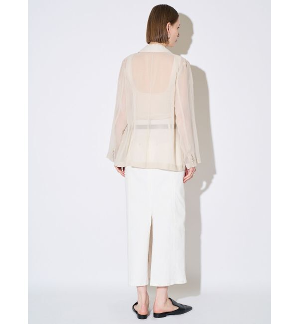 ELENDEEK「SHEER JK」|テーラードジャケット|