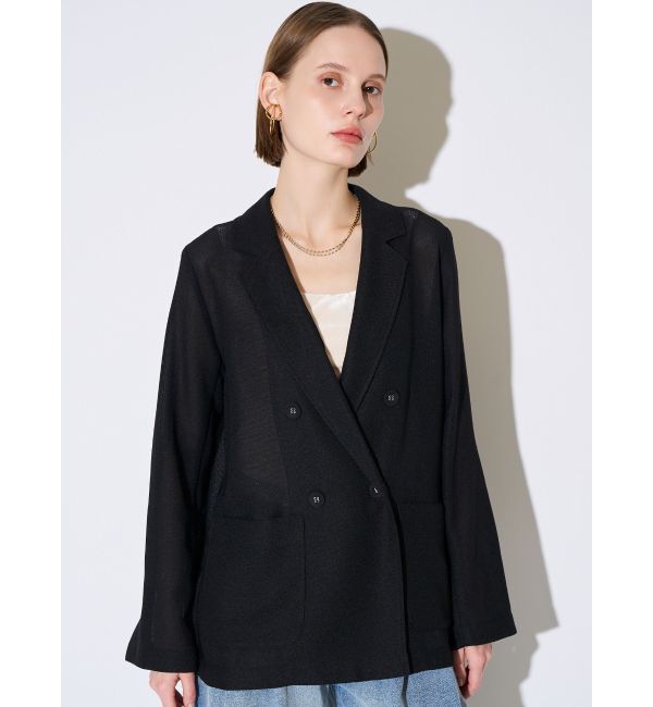 ELENDEEK「SHEER JK」|テーラードジャケット|