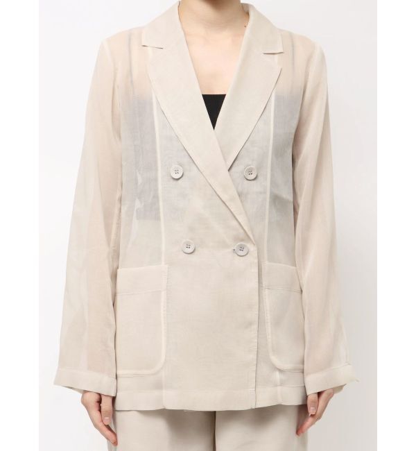 ELENDEEK「SHEER JK」|テーラードジャケット|