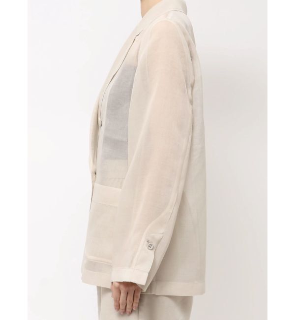 ELENDEEK「SHEER JK」|テーラードジャケット|