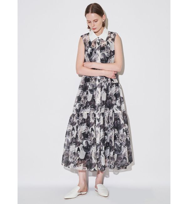 ELENDEEK「SHADE FLOWER TIERED OP」|ワンピース|