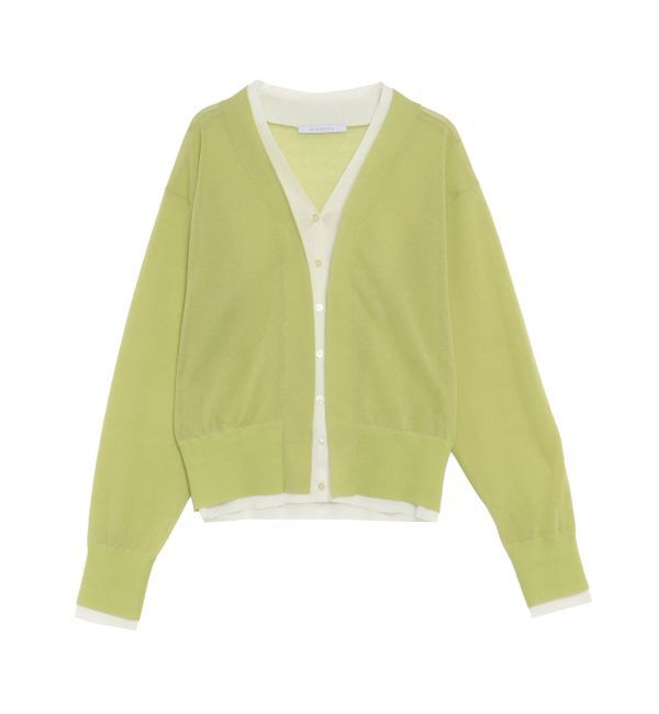 ELENDEEK「COLOR LAYERED SHEER CD」|ニット・セーター|