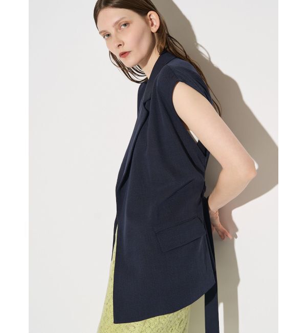 ELENDEEK「BELTED TAILORED GILET」|その他|