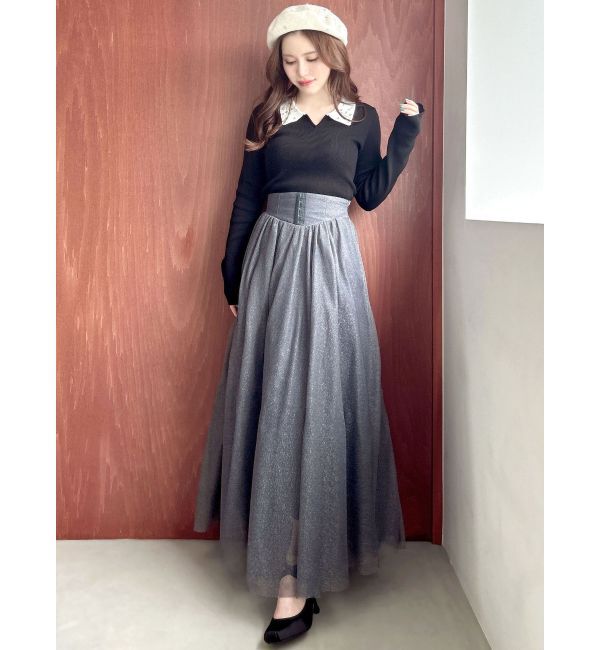 RESEXXY「ビジューポイントベレー帽」|ハンチング・ベレー帽|