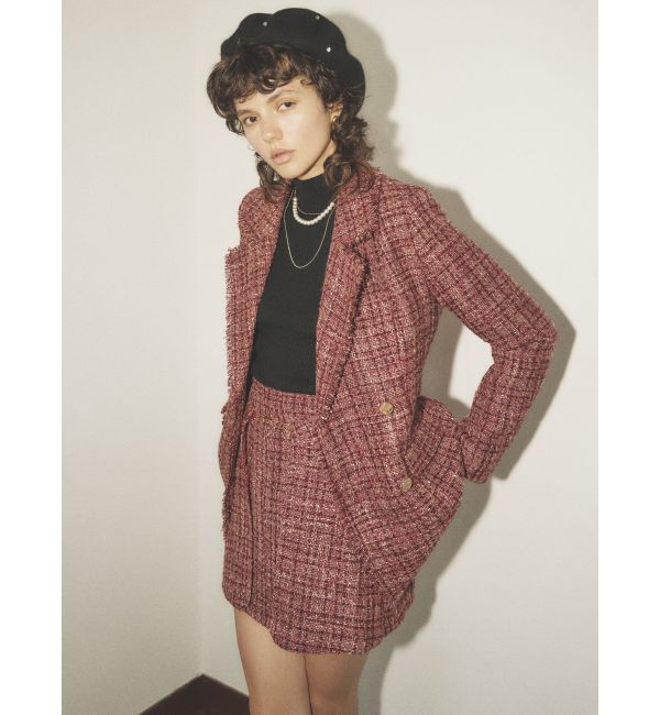 RESEXXY「ビジューポイントベレー帽」|ハンチング・ベレー帽|