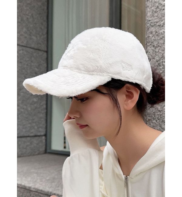 RESEXXY「【NEWERA】ファーキャップ」|キャップ・キャスケット|ホワイト