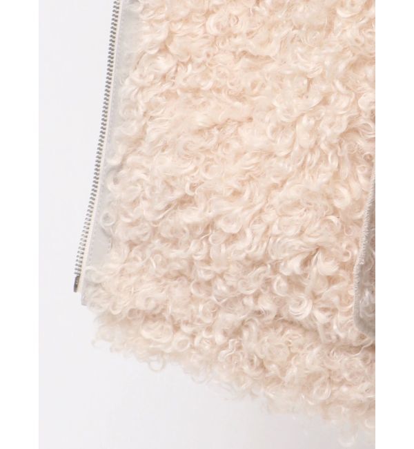 dazzlin「ビッグカラームートンブルゾン」|ブルゾン・スタジャン|