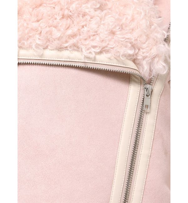 dazzlin「ビッグカラームートンブルゾン」|ブルゾン・スタジャン|