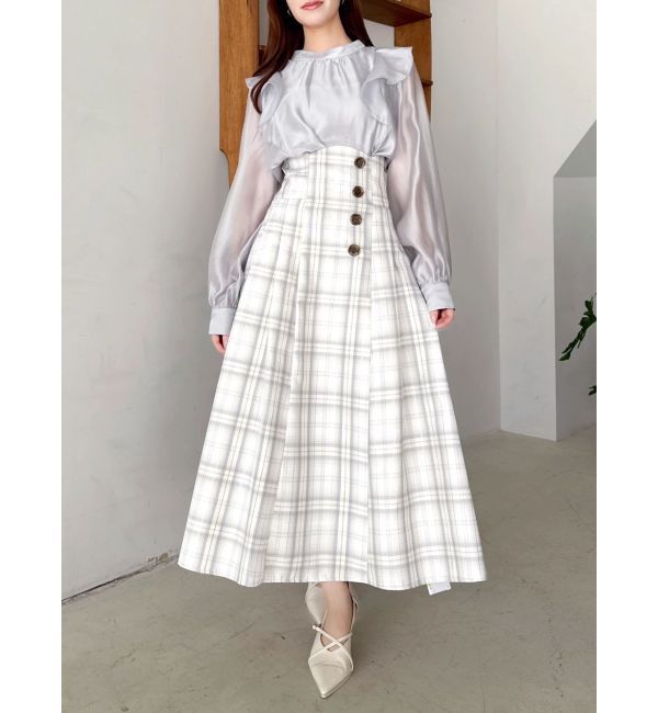 dazzlin「サイドプリーツトレンチコルセットスカート」|スカート|