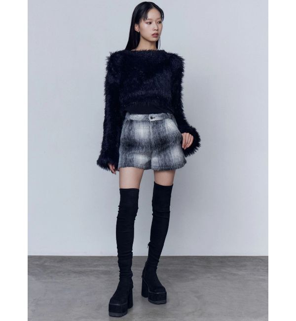 EMODA「スクエアフィットロングブーツ」|ロングブーツ|