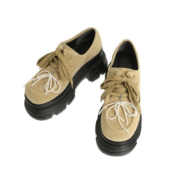 EMODA「タンクソールリボンローファー」|ローファー|