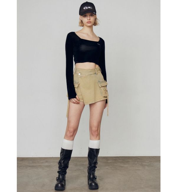 EMODA「ウォッシュロゴキャップ」|キャップ・キャスケット|