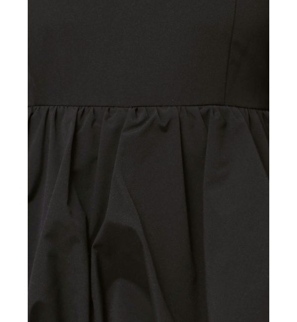 MERCURYDUO「タフタバルーンペプラムロンパース」|オールインワン|