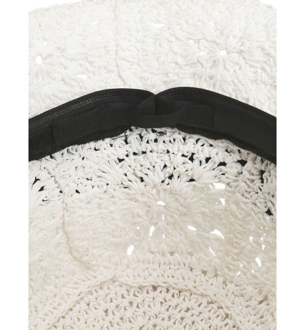 MERCURYDUO「ストローつば広ハット」|ハット|