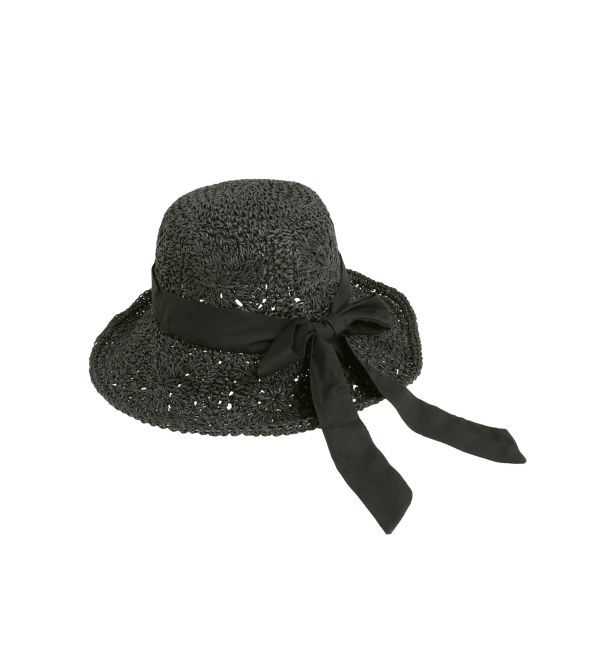 MERCURYDUO「ストローつば広ハット」|ハット|