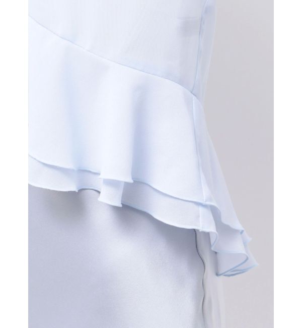 MERCURYDUO「シアーラッフルダブルリボンブラウス」|シャツ・ブラウス|