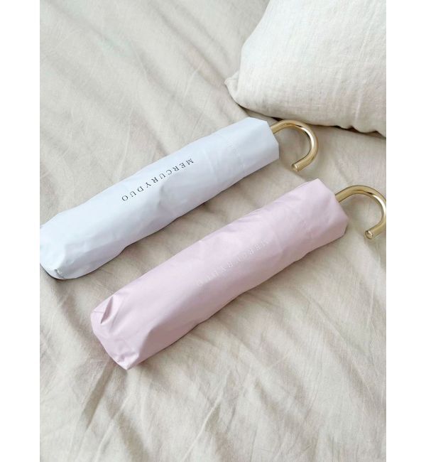 MERCURYDUO「配色ライン折り畳み傘」|傘|