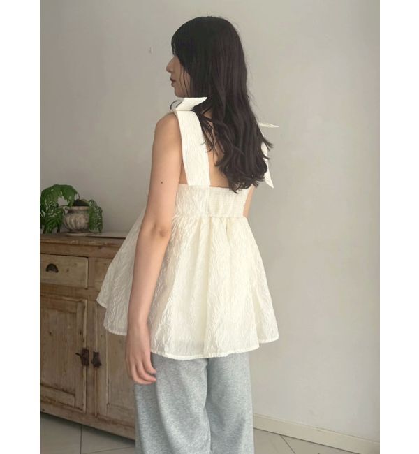 MERCURYDUO「ボリュームペプラムチュニック」|シャツ・ブラウス|