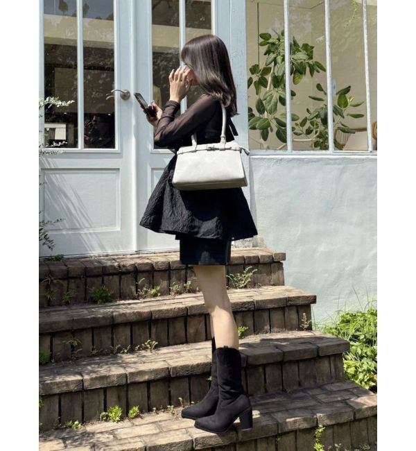 MERCURYDUO「ボリュームペプラムチュニック」|シャツ・ブラウス|