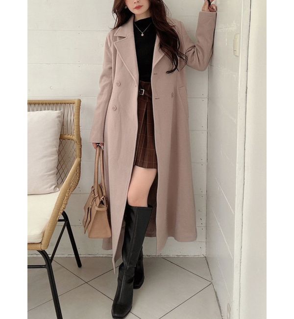 MERCURYDUO「フィットアンドフレアコート」|その他|