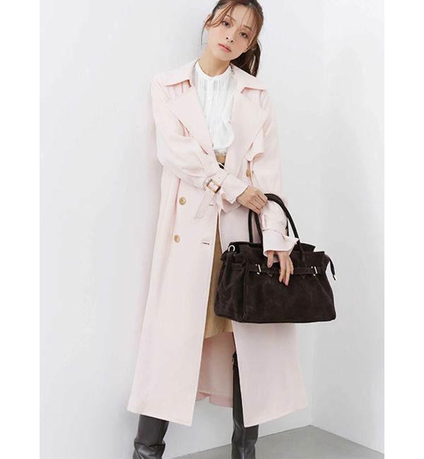 MERCURYDUO「ベーシックトレンチコート」|トレンチコート|