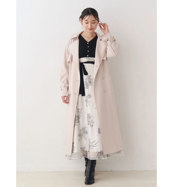 MERCURYDUO「ベーシックトレンチコート」|トレンチコート|