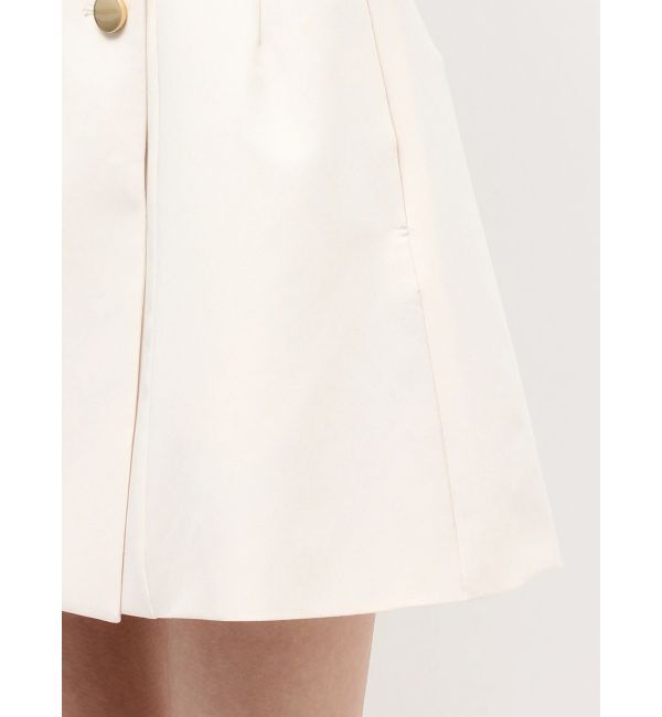 MERCURYDUO「ハーフスリーブフィットアンドフレアジャケットワンピース」|ワンピース|