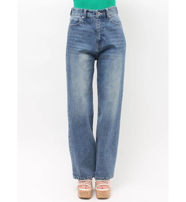 MERCURYDUO「ストレートデニムパンツ」|デニム|