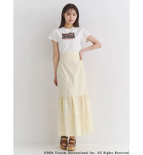 MERCURYDUO「タックティアードスカート」|スカート|