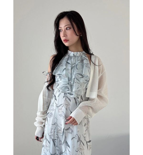 MERCURYDUO「シアーボレロカーディガン」|カーディガン|