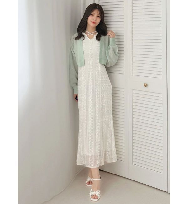 MERCURYDUO「シアーボレロカーディガン」|カーディガン|