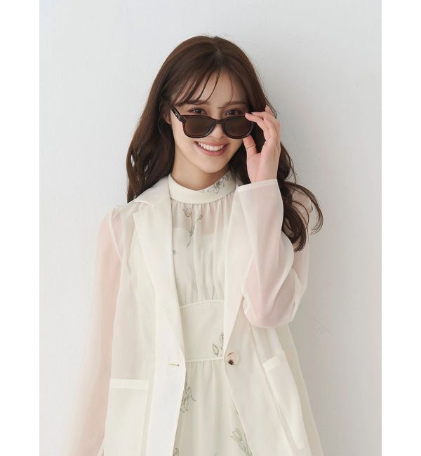 MERCURYDUO「ウェリントンフレームファッショングラス」|サングラス|