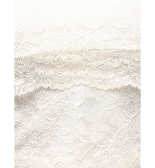 MERCURYDUO「【MERCURYDUO&times;AMPHI】カップ付きレースベアトップ」|Tシャツ・カットソー|