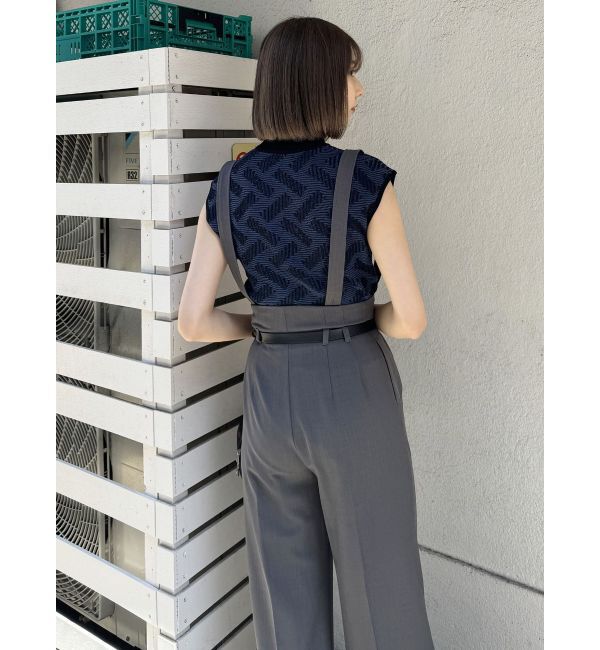 MURUA「フェイクレザーベルトサスペンダーパンツ【セット販売対象】」|その他|