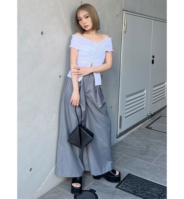 MURUA「2WAYウエストタックワイドパンツ」|その他|