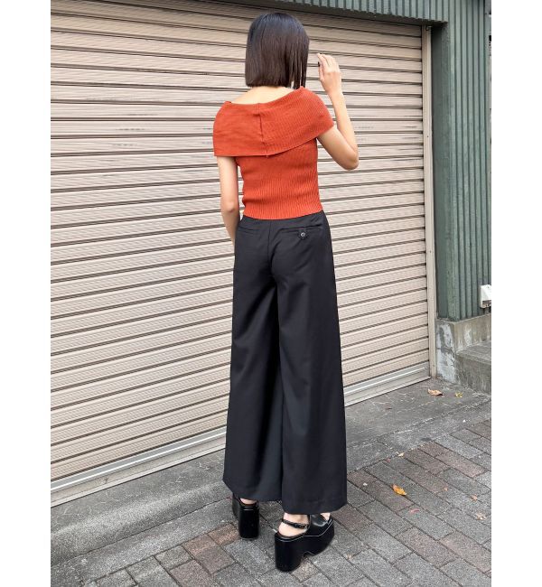 MURUA「2WAYウエストタックワイドパンツ」|その他|