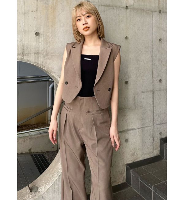 MURUA「パイピングポケットセンタープレスパンツ」|その他|