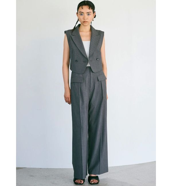 MURUA「パイピングポケットセンタープレスパンツ」|その他|