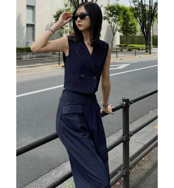 MURUA「パイピングポケットセンタープレスパンツ」|その他|