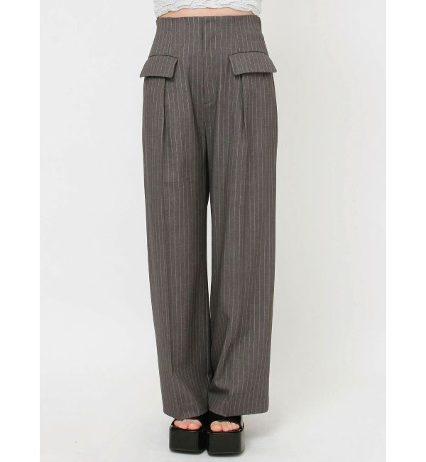 MURUA「パイピングポケットセンタープレスパンツ」|その他|