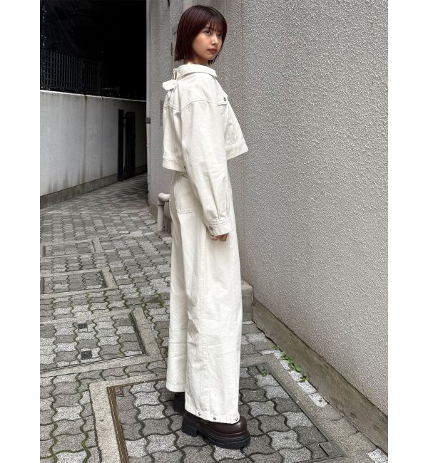 MURUA「サイドタックワイドデニム【セット販売対象】」|デニム|