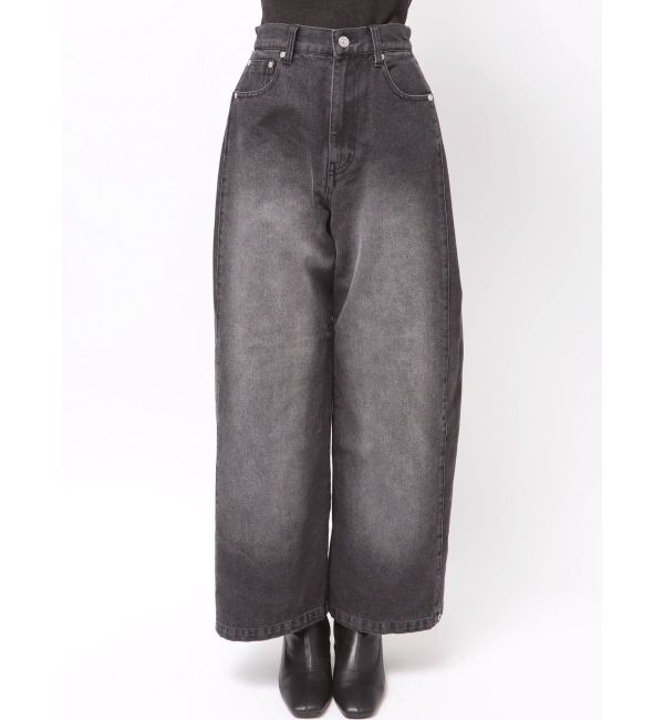 MURUA「サイドタックワイドデニム【セット販売対象】」|デニム|