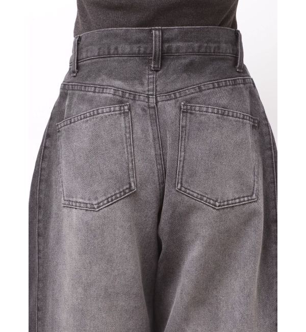 MURUA「サイドタックワイドデニム【セット販売対象】」|デニム|