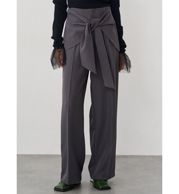 MURUA「ウエストデザインワイドパンツ」|その他|